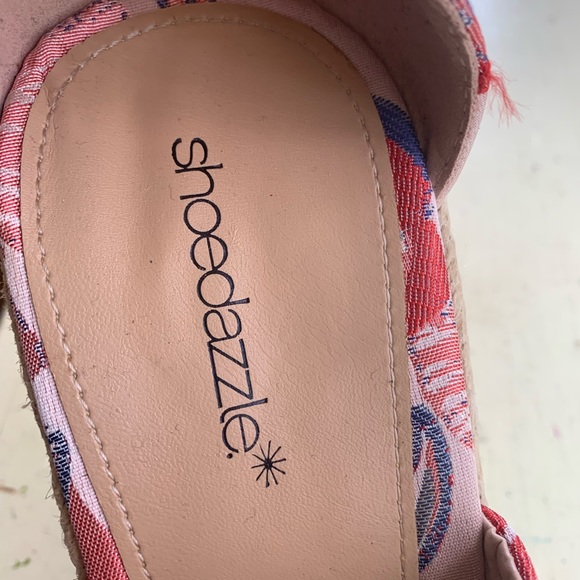 Shoedazzle | floral print wedge - Picture 8 of 13